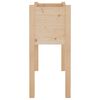 vidaXL Fioriere da Giardino 2 pz 70x31x70 cm in Massello di Pino