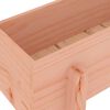 vidaXL Fioriera Rialzata Giardino 101x30x38 cm Legno Massello Douglas