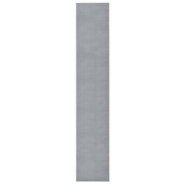 vidaXL Tappeto Lungo in BCF Grigio 80x450 cm