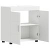 vidaXL Set di Armadi da Bagno TULUM Bianco 60 x 34 x 63 cm