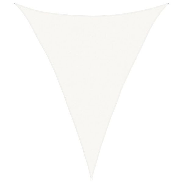 vidaXL Vela Parasole 160 g/m&sup2; Bianca 4x5x5 m in HDPE