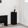 vidaXL Supporto per Ombrellone Rovere Nero 20 x 20 x 55,5 cm