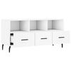vidaXL Mobile Porta TV Bianco 102x36x50 cm in Legno Multistrato