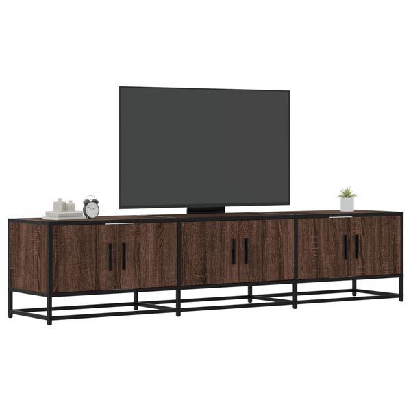 vidaXL Mobile TV Rovere Marrone 180x35x41 cm in Truciolato