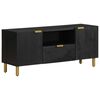 vidaXL Mobile Porta TV Nero 105x33x46 cm in Legno Multistrato