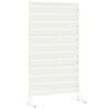 vidaXL Schermo per Privacy Bianco 100 x 50 x 180 cm Acciaio