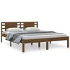 vidaXL Giroletto senza Materasso Marrone Ambrato 140x200 cm in Pino