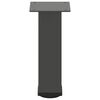 vidaXL Gambe per tavolino 4 pz Antracite 30-32 cm Acciaio