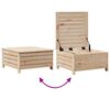 vidaXL Set Divani da Giardino 7 pz in Legno Massello di Pino