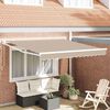 vidaXL Tenda da Sole Beige 300 x 250 x 165 cm Poliestere