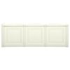 vidaXL Baule per Cuscini Crema 125x40x42 cm 130 L