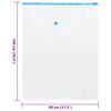 vidaXL Sacchetti sottovuoto per indumenti 5 pcs 100 x 80 cm