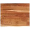 vidaXL Piano Scrivania 100x80x3,8 Rettangolare Legno Acacia Bordi Vivi