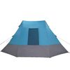 vidaXL Tenda da campeggio con tetto Blu 482 x 360 x 227 cm taffetà