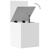 vidaXL Contenitore Portaoggetti Bianco 40x42x46 cm Legno Multistrato