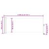 vidaXL Tenda Laterale Retrattile per Patio 100x300 cm Marrone