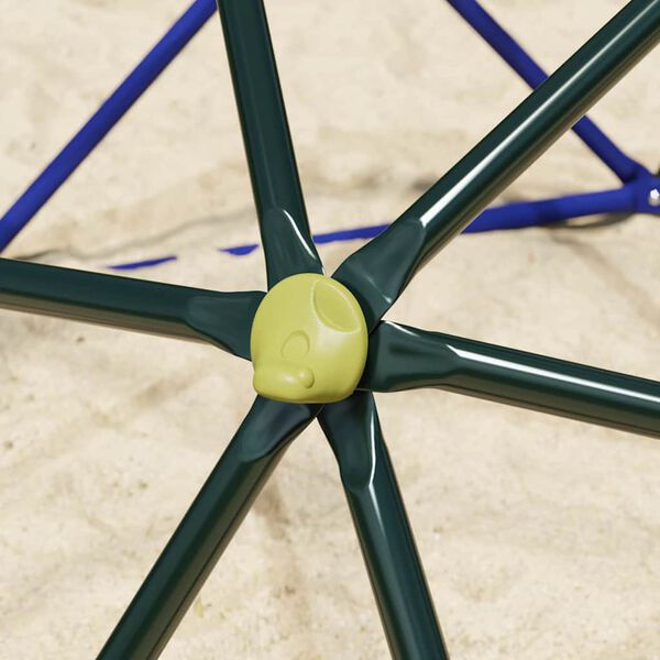 vidaXL Dome da Arrampicata Blu Acciaio