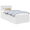 vidaXL Struttura del letto Bianco 90 x 200 cm Legno ingegnerizzato