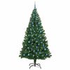 vidaXL Albero di Natale artificiale con 300 LED Verde 240 cm