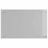 vidaXL Rivestimento da Cucina 2 pcs Grigio chiaro 80 x 50 cm