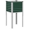 vidaXL Fioriera da giardino 100x45x90 cm in acciaio corten