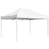 vidaXL Gazebo Professionale Pieghevole Alluminio 4,5x3 m Bianco