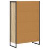 vidaXL Armadio per Libri Sonoma 68 x 30 x 108.5 cm Legno multistrato
