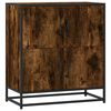 vidaXL Credenza Rovere Fumo 68x35x76 cm in Legno Multistrato