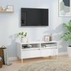 vidaXL Mobile Porta TV Bianco 100x34,5x44,5 cm in Legno Multistrato