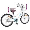 vidaXL Bicicletta per Bambini 18 Pollici per bambini di 5-7 anni