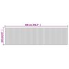 vidaXL Divisorio Ambienti Marrone Larghezza 600 cm Altezza 165 cm in Bamb&ugrave;