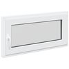 vidaXL Finestra per Soffitta RISOR 100 x 50 cm PVC e Vetro Bianco