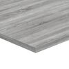 vidaXL Mensole Parete 4pz Grigio Sonoma 80x40x1,5cm Legno Multistrato