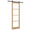 vidaXL Porta scorrevole ORKDAL Naturale 78 x 232 cm