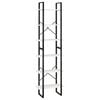 vidaXL Scaffale Bianco 60x30x210 cm in Legno Massello di Pino