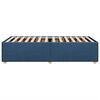 vidaXL Giroletto senza Materasso Blu 90x190 cm in Tessuto