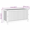 vidaXL Contenitore da Giardino 113x50x58cm in Legno Massello di Acacia