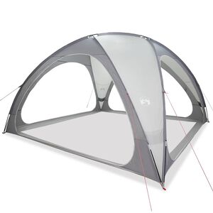 vidaXL Tenda per Feste Grigia Impermeabile