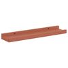 vidaXL Scaffale da parete 4 pcs Rosso 40 x 9 x 3 cm Legno multistrato