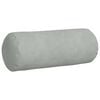 vidaXL Cuscini a rullo 2 pcs Grigio chiaro Ø 15 x 40 cm