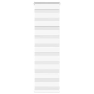 vidaXL Tenda a Rullo Zebra Larghezza Tessuto 35,9 cm Poliestere