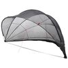 vidaXL Dome Piscina Nero 546 x 516 x 250 cm