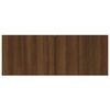 vidaXL Mobili TV 4 pz Rovere Marrone 80x30x30 cm in Legno Multistrato