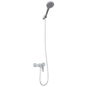 vidaXL Set di doccia con soffione Cromo G 1 / 2 pollici