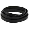 vidaXL Cinturino in pelle Nero 1000 x 1,5 cm Pelle