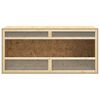 vidaXL Terrario in Legno Multistrato 100x47x47 cm