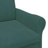 vidaXL poltrona Verde scuro 76 x 94 x 102 cm Velluto