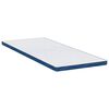 vidaXL Guanciali per materassi Bianco e blu 70 x 200 cm