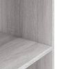 vidaXL Supporto Acquario 100x40x60 cm Legno Multistrato Grigio Sonoma