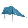 vidaXL Tenda da auto 308 x 215 x 220 cm Blu Poliestere e Acciaio